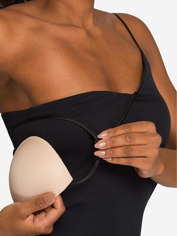 Hanro Unterhemd 'Cotton Seamless'‌‌‌‌‌ in Schwarz