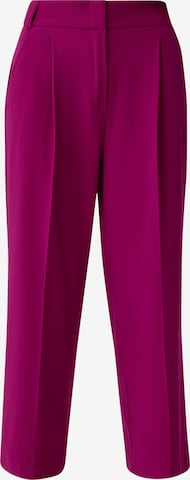 Regular Pantalon COMMA en rose : devant