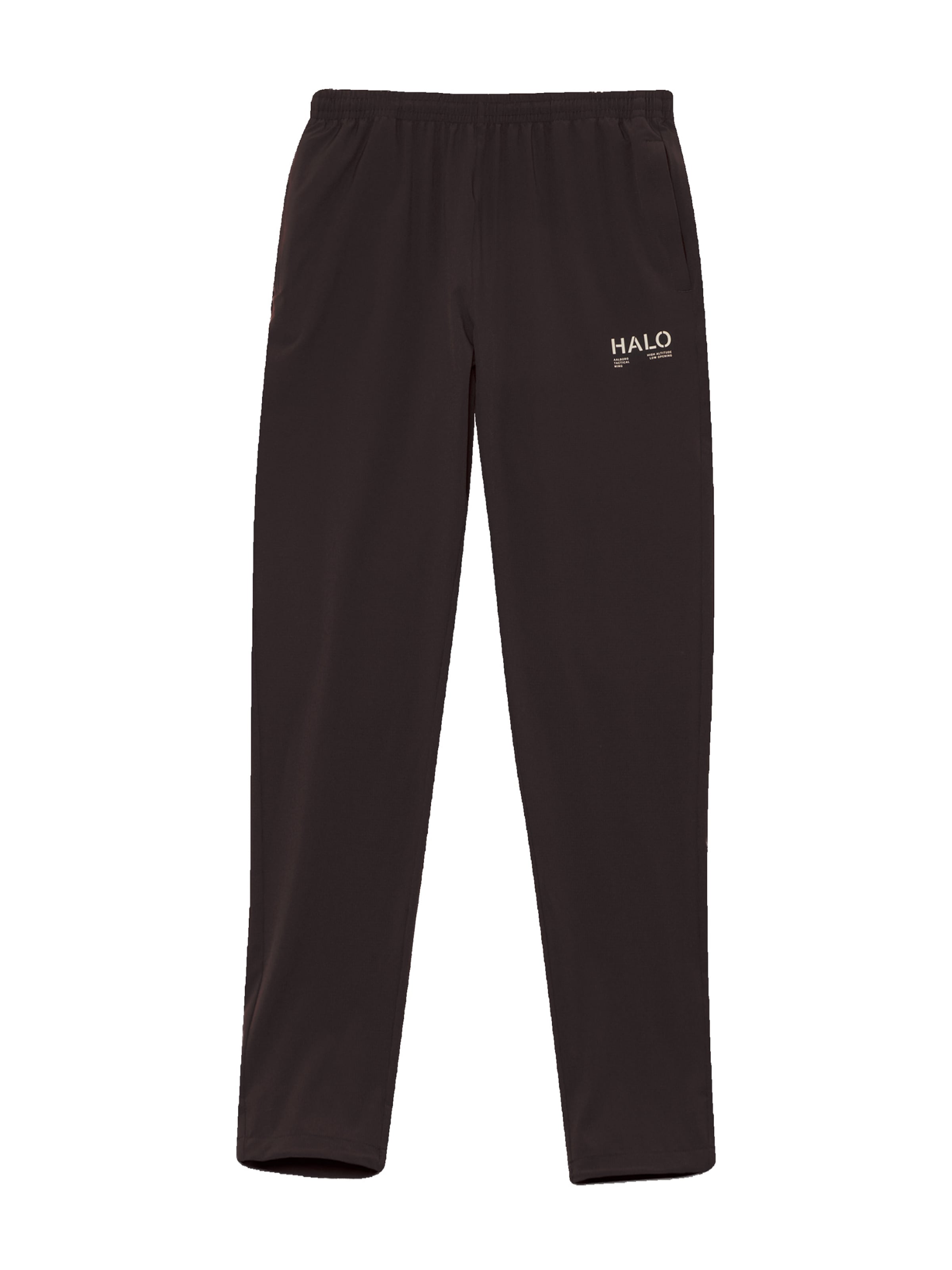 HALO Loosefit Broek in Bruin: voorkant