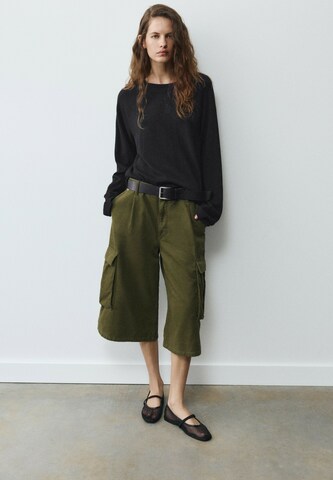 Pull&Bear Shirt in Schwarz