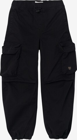 NAME IT Tapered Trousers 'BEN' in Black: front