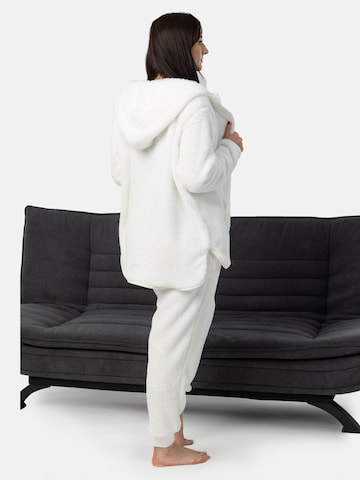 LEAFLETIC - Traje para estar en casa 'Leafletic Women’s Hoodie and Jogger Set' en blanco