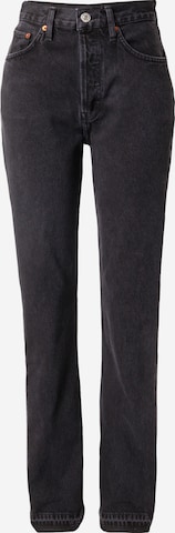 RE/DONE Normalny krój Jeansy w kolorze czarny: przód