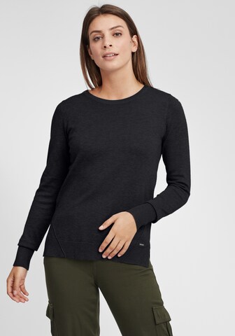 Oxmo Sweater 'Winova' in Grey: front