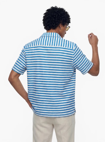 Coupe regular Chemise 'SLHDYLAN' SELECTED en blanc