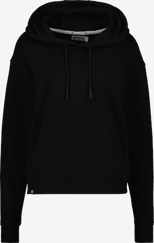 Alife and Kickin - Sweatshirt 'Thanee' em preto: frente