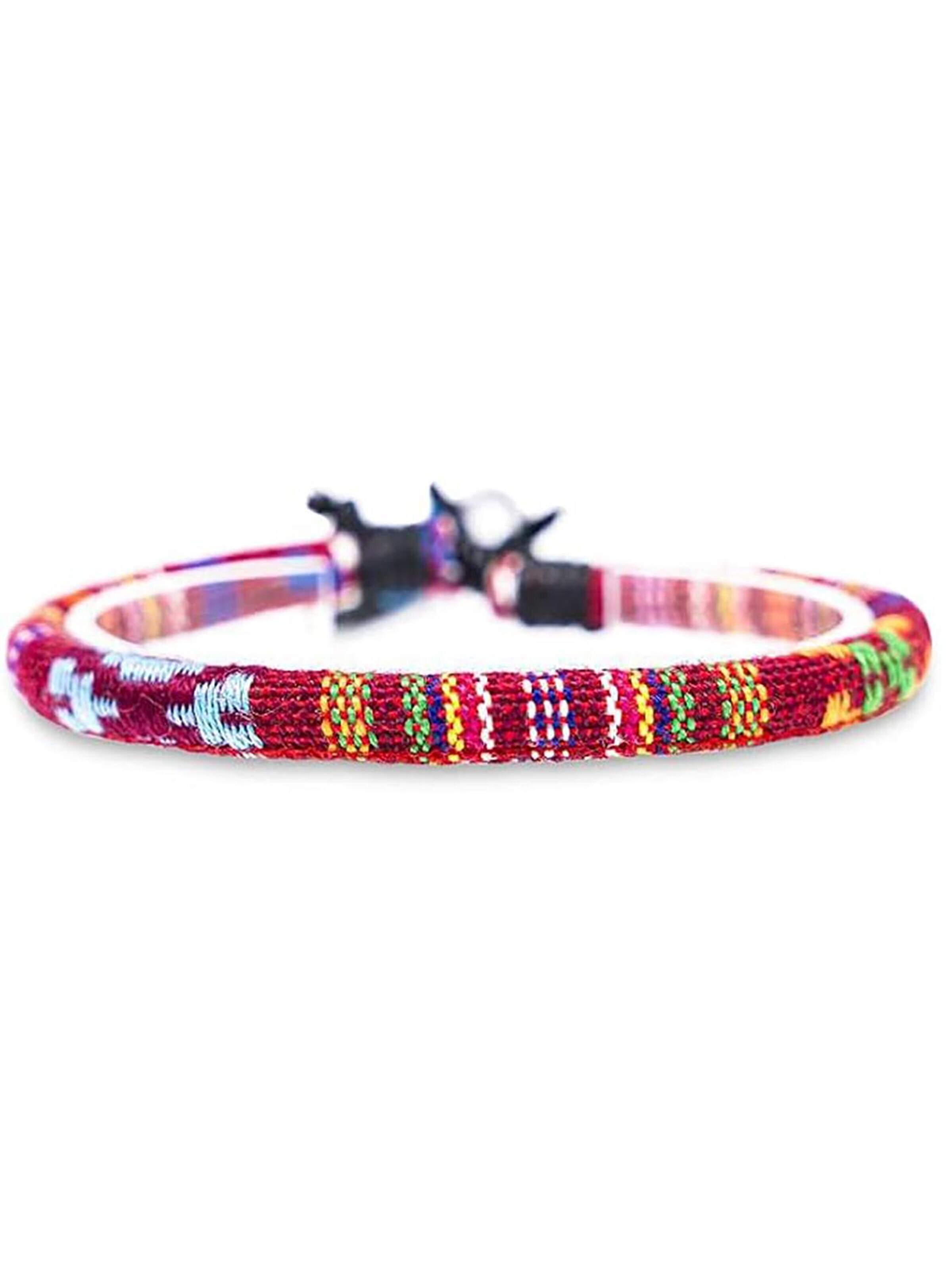 Made by Nami Bracelet 'Surfern Fusskettli' in Red: front