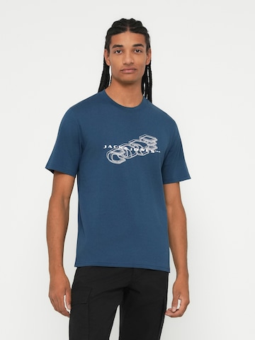 JACK & JONES Shirt 'JCOFUSION' in Blue