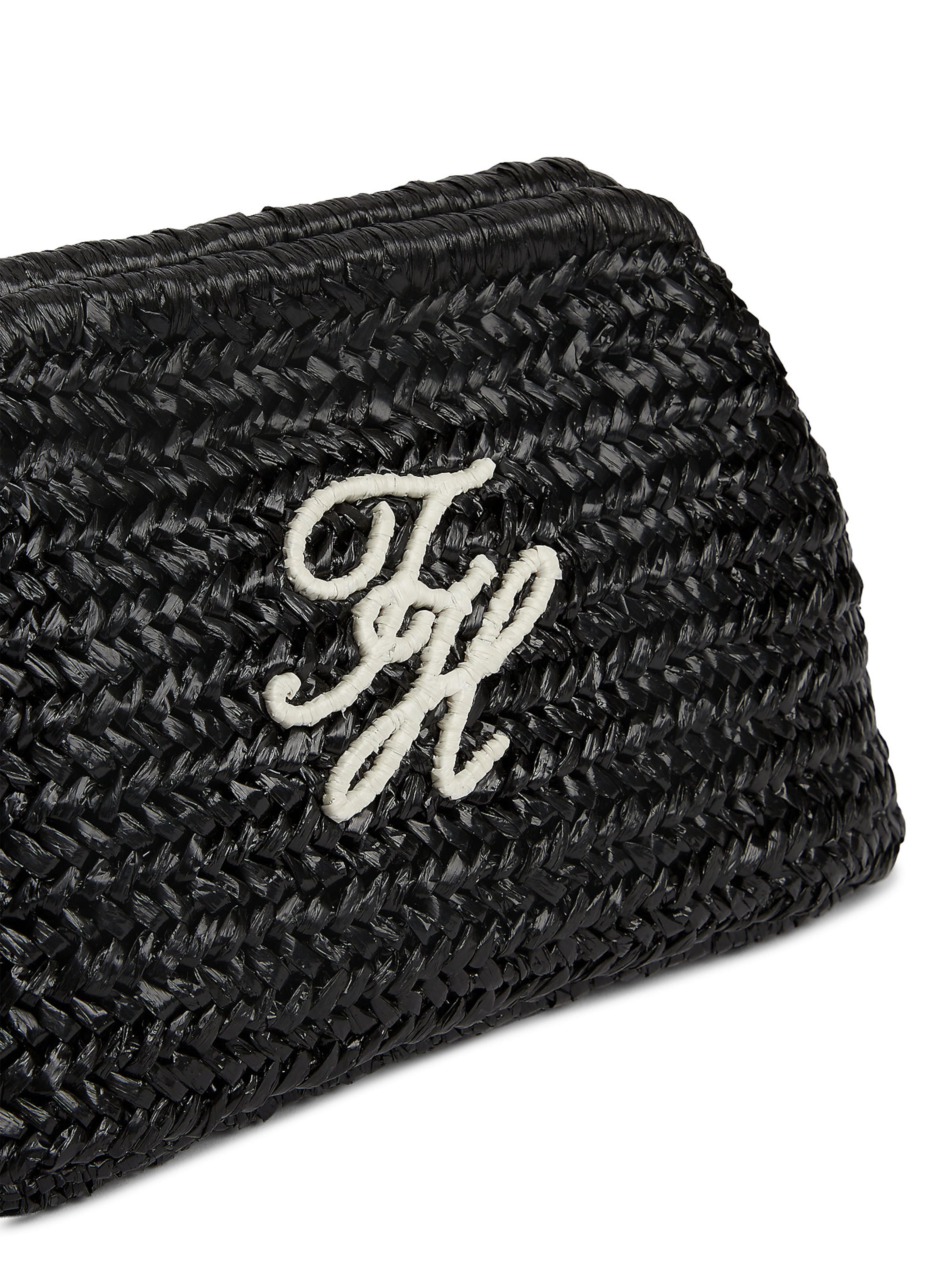 TOMMY HILFIGER Clutch in Schwarz