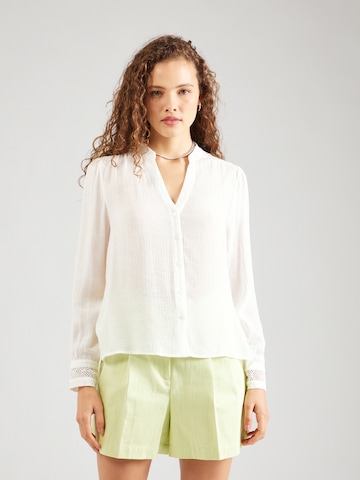 Camicia da donna 'Valentina' di ABOUT YOU in bianco: frontale