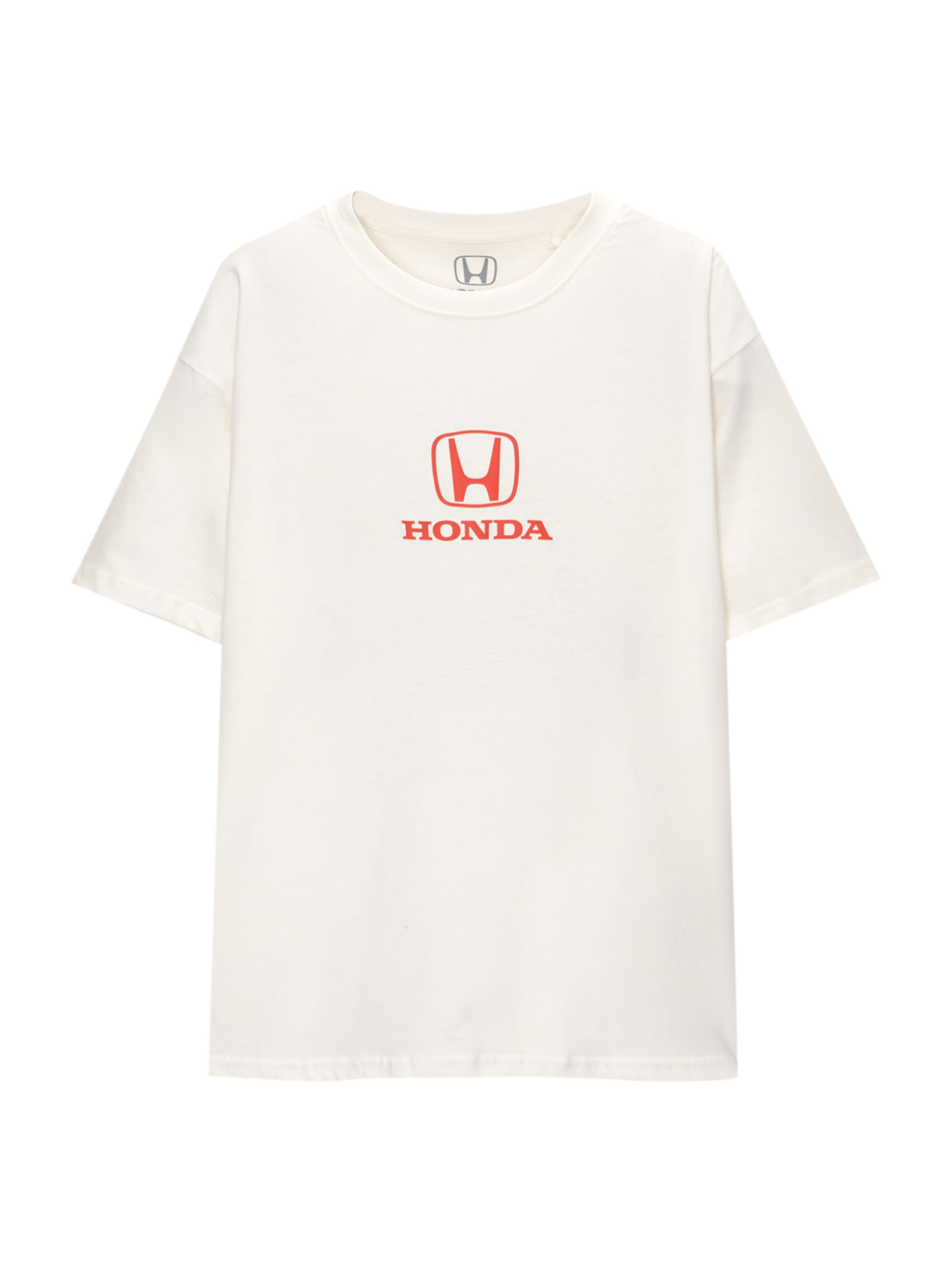 Pull&Bear T-Shirt in Weiß: Vorderseite