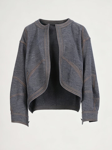 yoligex Janker 'Women's Fashion Loose Cardigan Jacket - Blue'‌‌‌‌‌‌‌‌ in Blau: Vorderseite