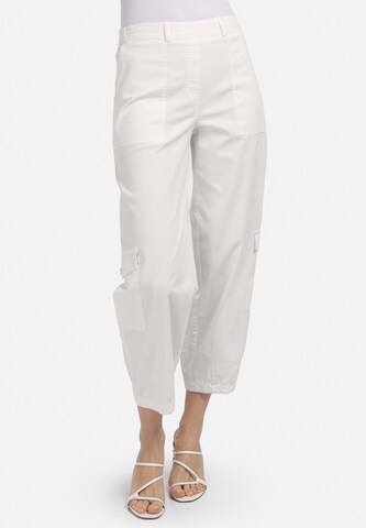 HELMIDGE Loose fit Pants in White: front