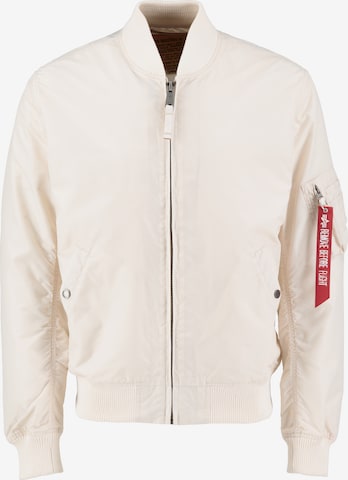 ALPHA INDUSTRIES Between-season jacket in White: front