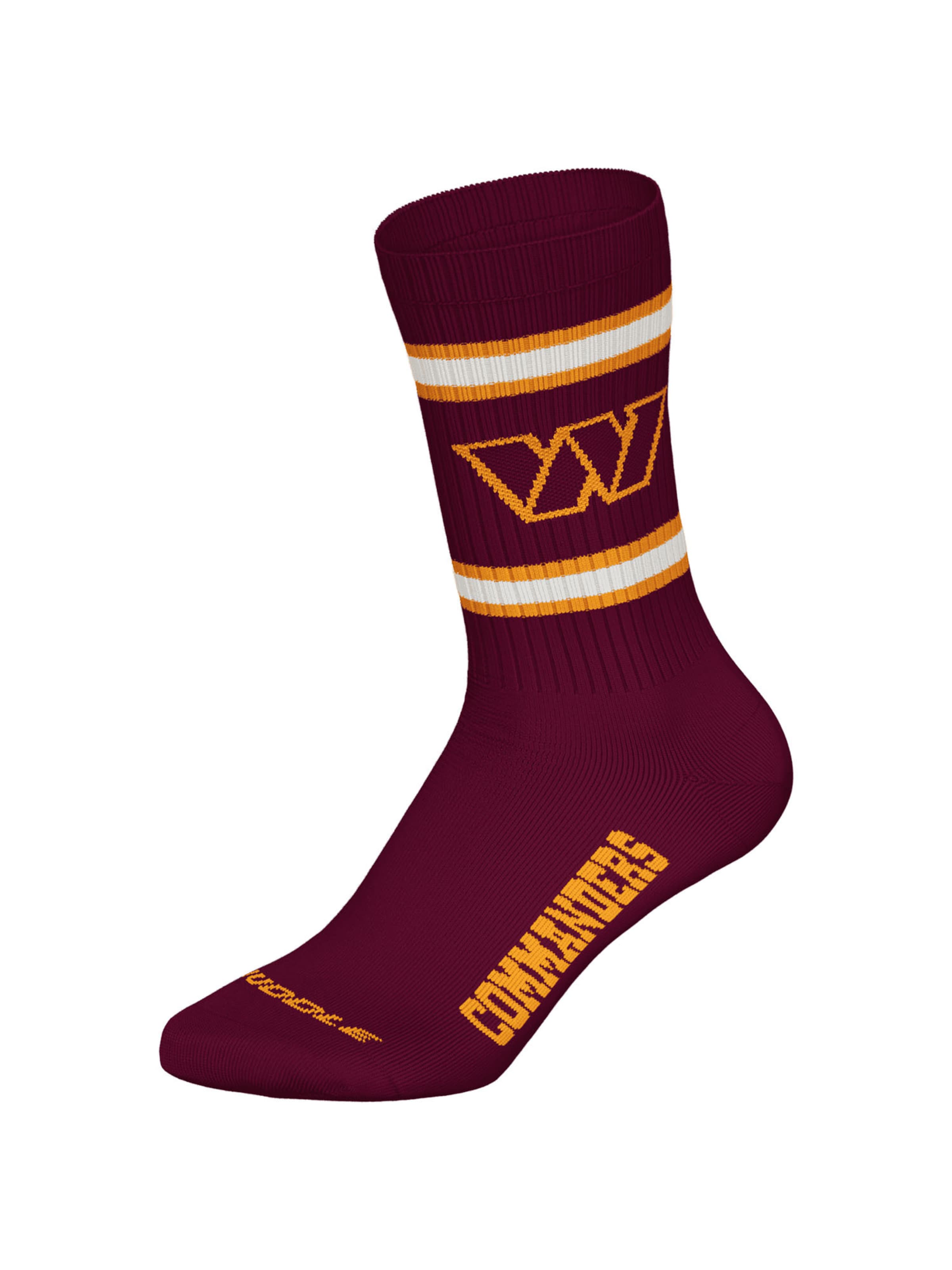 Huddle Socks ' Washington Commanders ' in Red
