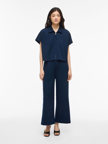 VILA Wide leg Pants 'VISiffi' in Blue