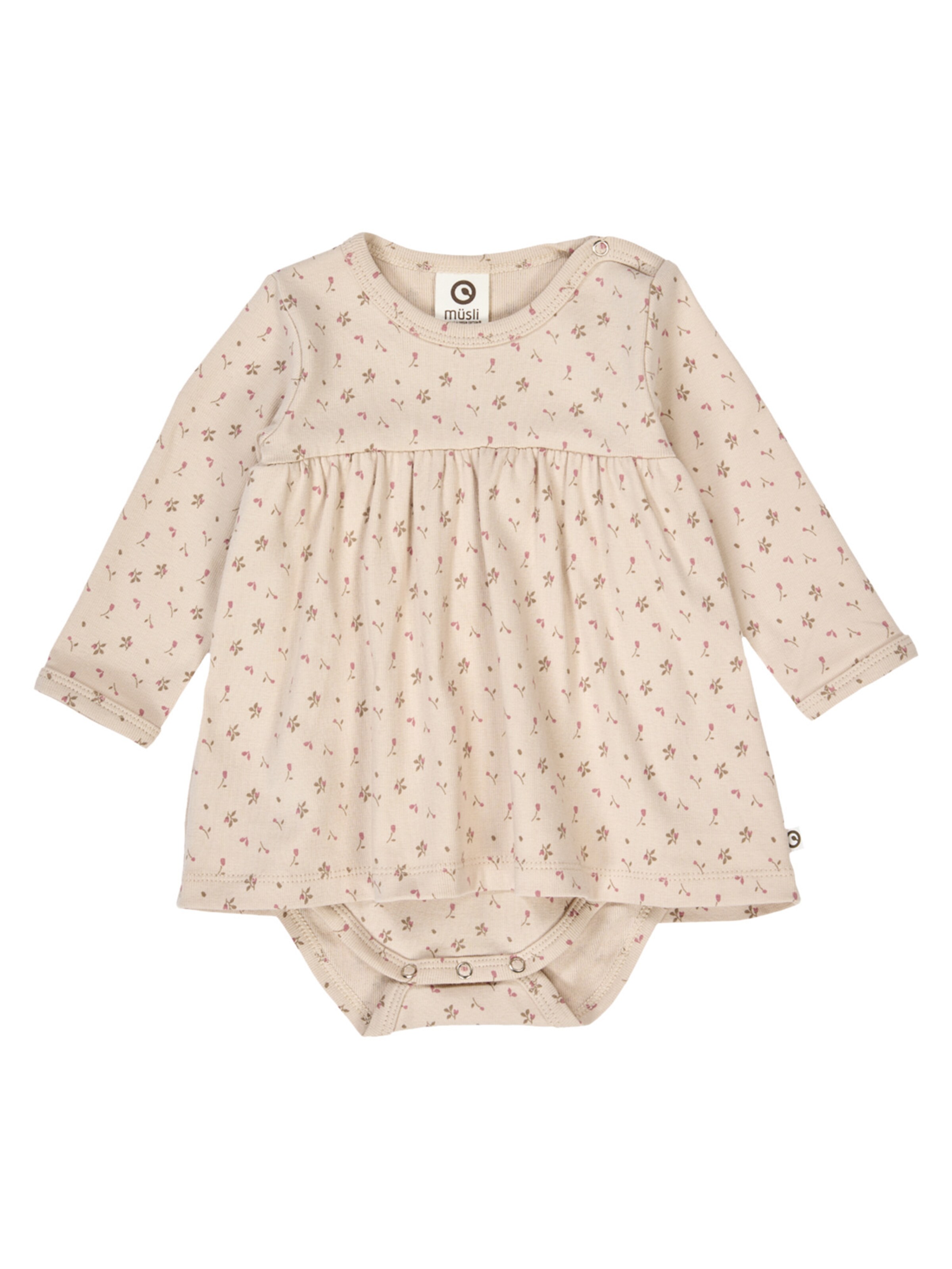 Müsli by GREEN COTTON - Macacão/Body em bege: frente