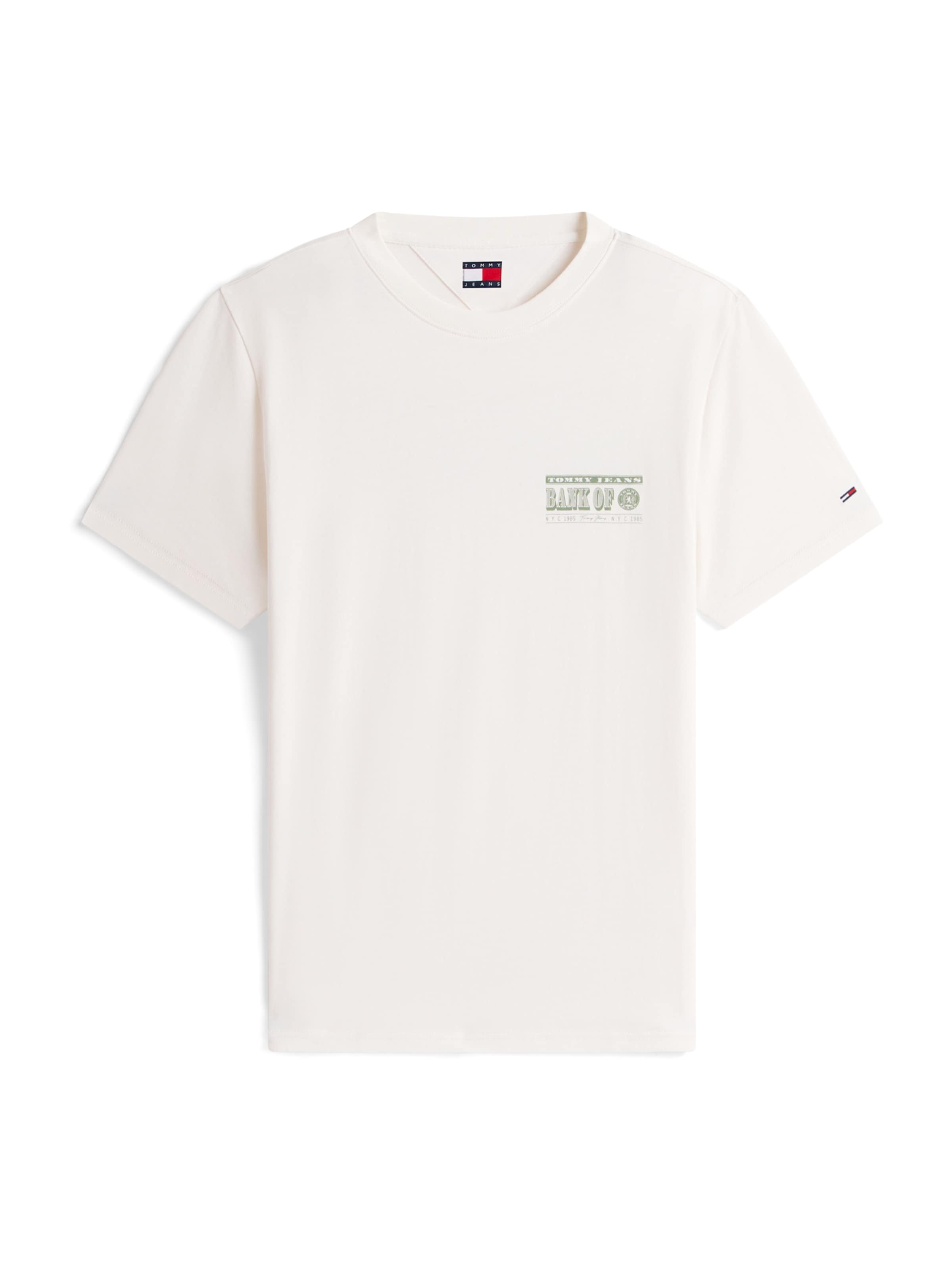 Tommy Jeans Särk 'BILLS', värv valge: eest vaates