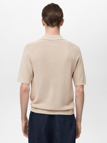 MANGO MAN Bluser & t-shirts 'LINO' i beige