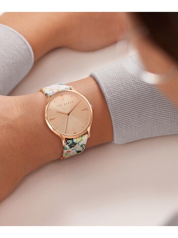 Orologio analogico 'Ladies' di Ted Baker in bianco: frontale