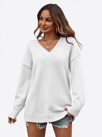 Imily Bela Pulóver - fehér