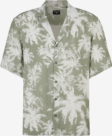 STRELLSON Regular fit Button Up Shirt 'Cliro' in Green: front