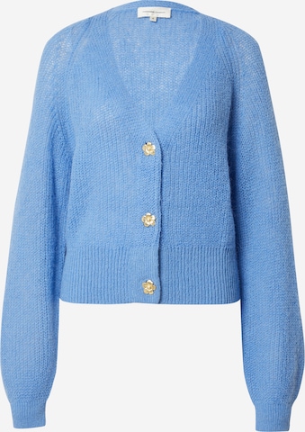 Fabienne Chapot Knit Cardigan 'Casey' in Blue: front