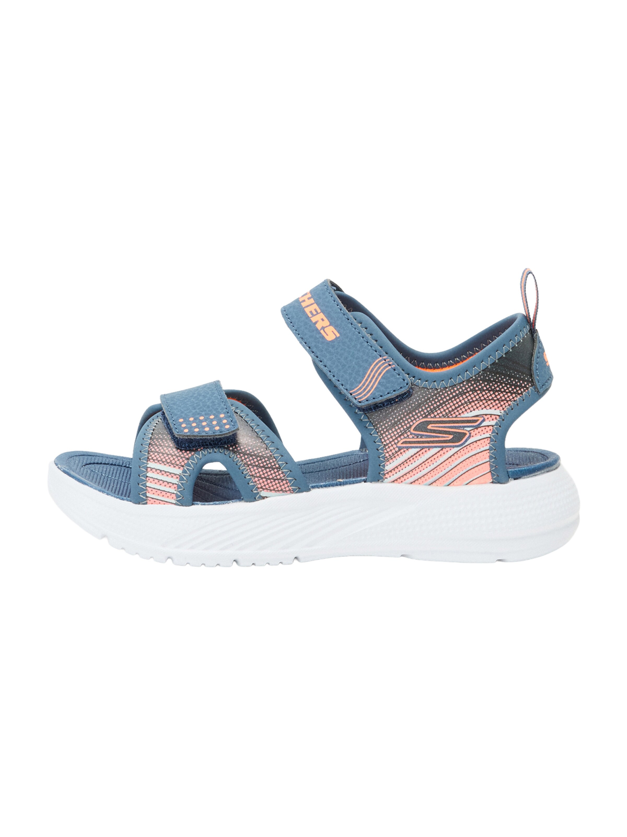 Skechers Kids Sandale 'MICROSPEC-SPLASH' in Blau: Vorderseite