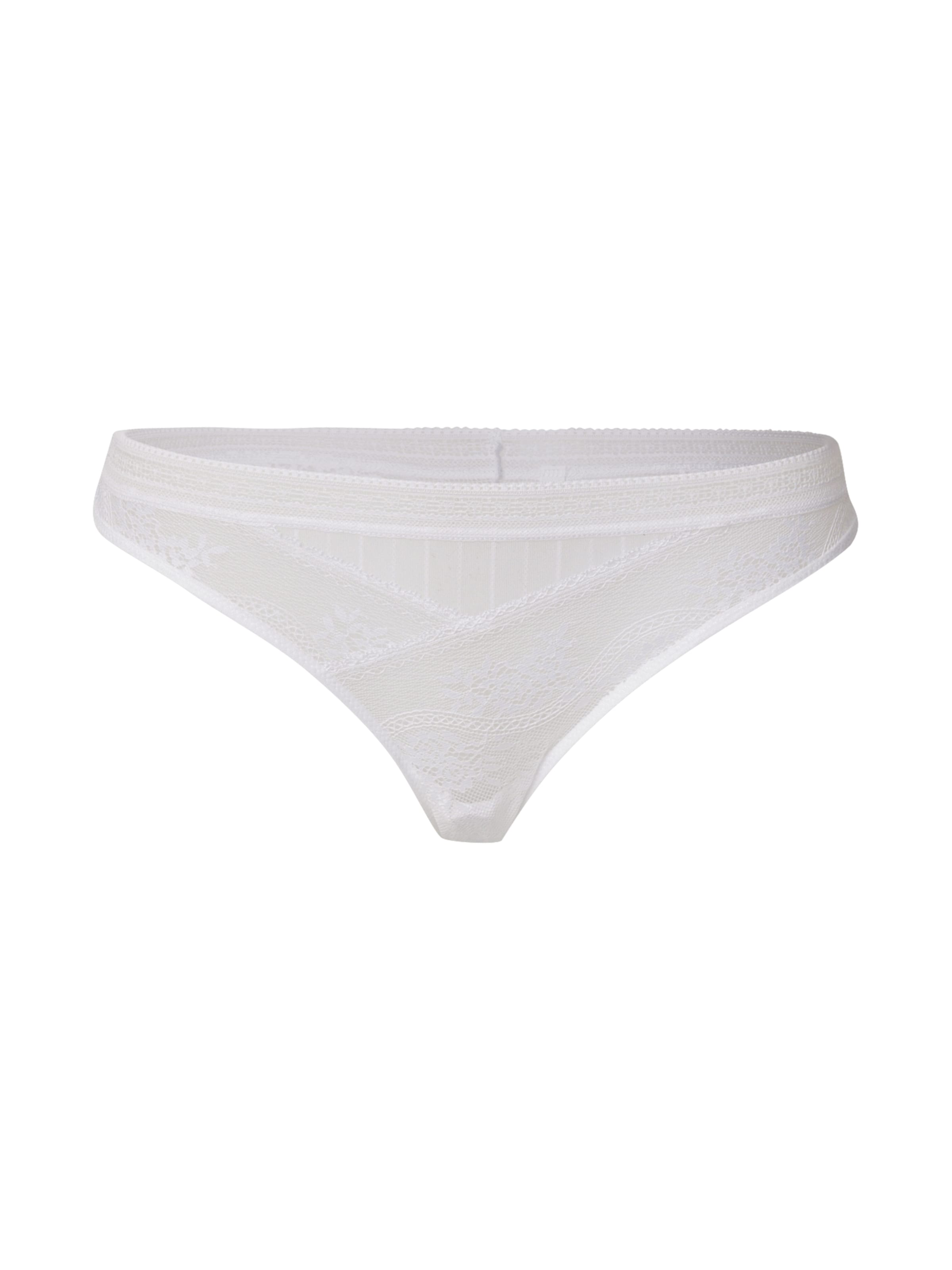 PASSIONATA - Tanga 'MADDIE' en blanco: frente