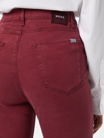 Slimfit Jeans 'SHAKIRA' di BRAX in rosso