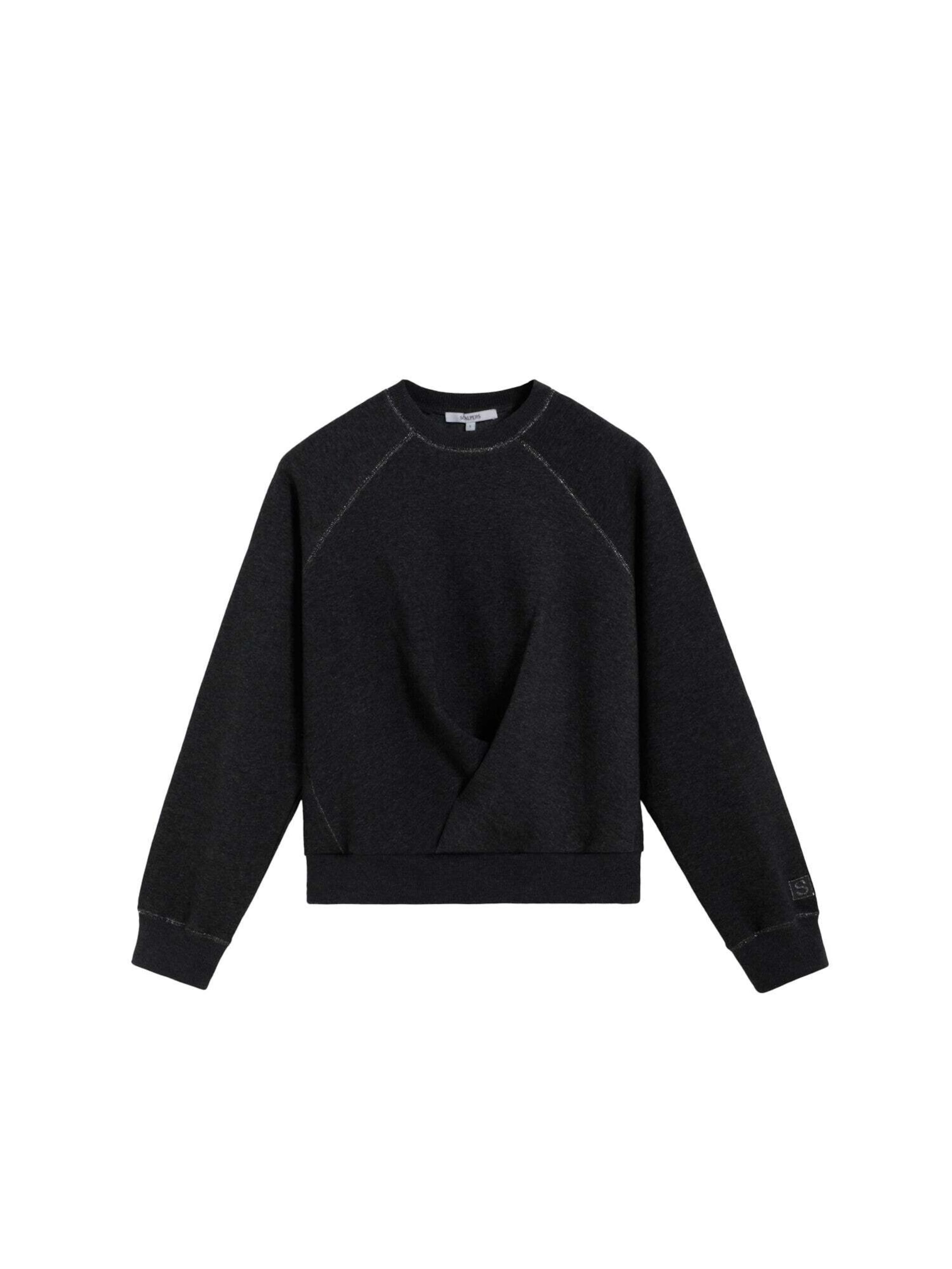 Scalpers Sweatshirt in Grijs: voorkant