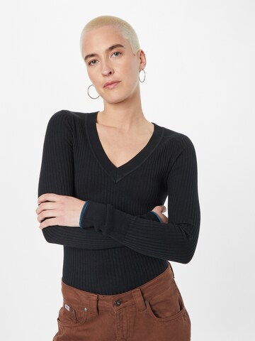 SCOTCH & SODA Sweater in Black: front