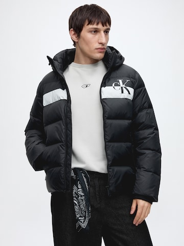 Calvin Klein Jeans Kurtka zimowa w kolorze czarny