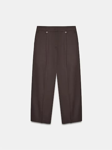 Wide leg Pantaloni di Dilvin in marrone: frontale