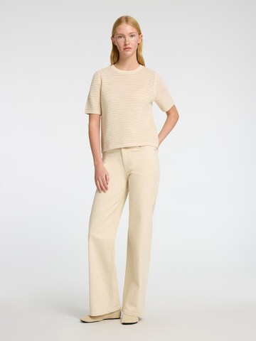 SELECTED FEMME Pullover 'SLFVinna' i beige