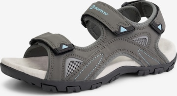 Travelin Sandalen 'Volda' in Grijs: voorkant