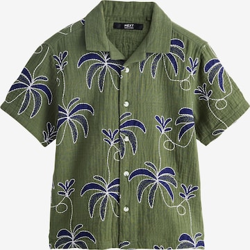 Chemise Next en vert : devant