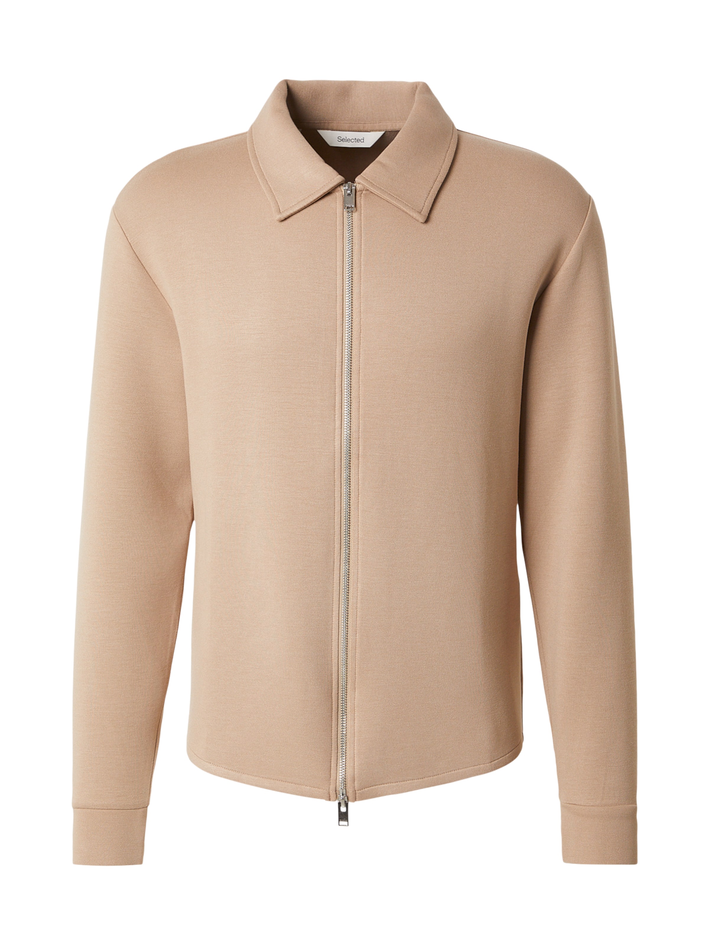 SELECTED Between-season jacket in Beige: front