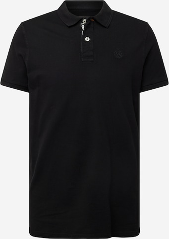 CAMP DAVID Shirt in Black: front