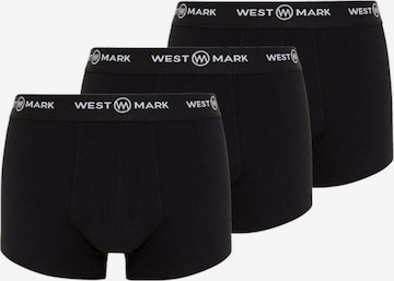 WESTMARK LONDON Boxershorts 'TRUNK' in Zwart: voorkant