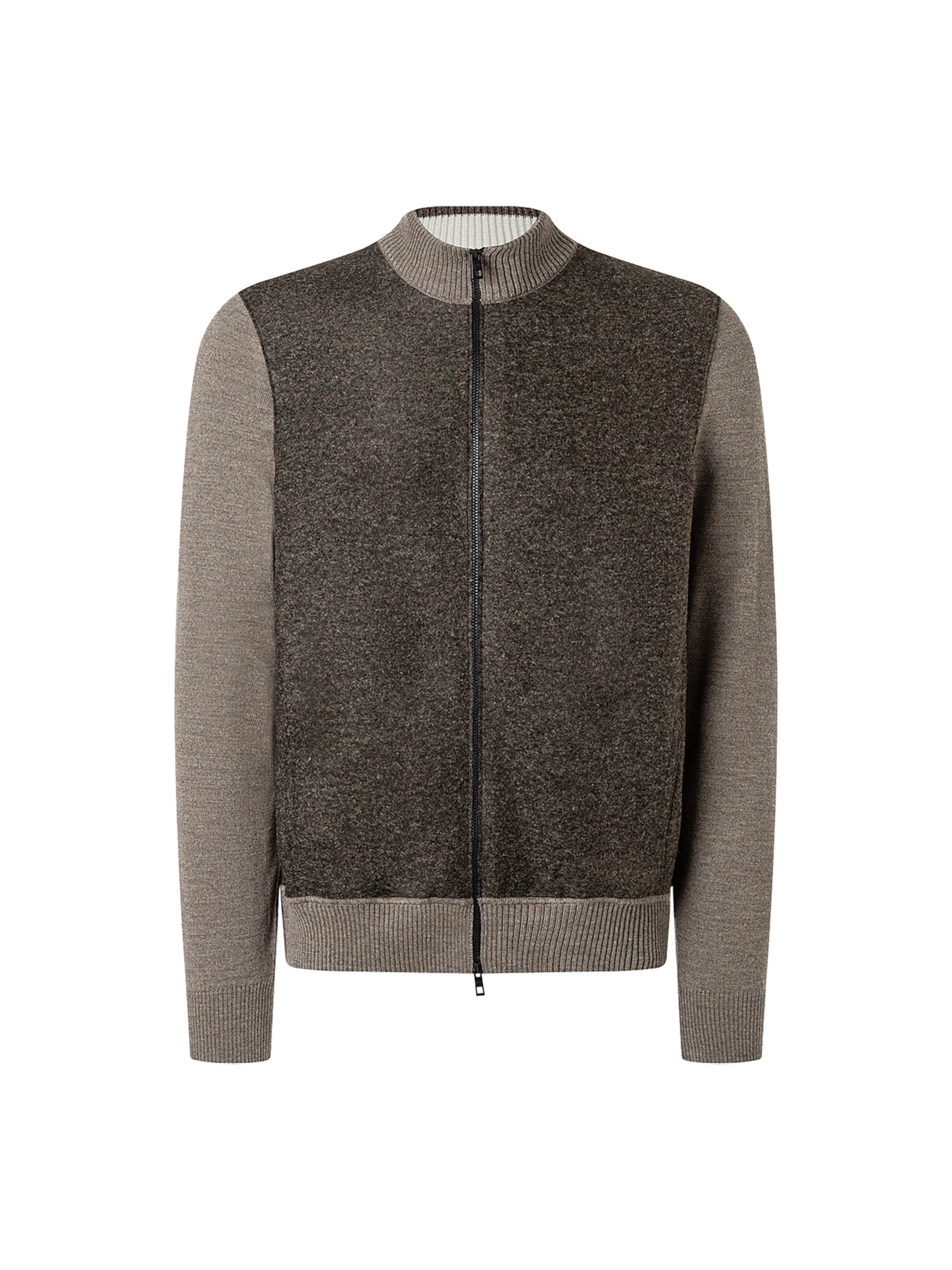 MAERZ Muenchen Strickjacke in Braun: Vorderseite