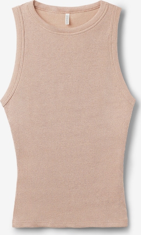 INTIMISSIMI Tank Tops Ribbed Lamé in Pink: Vorderseite