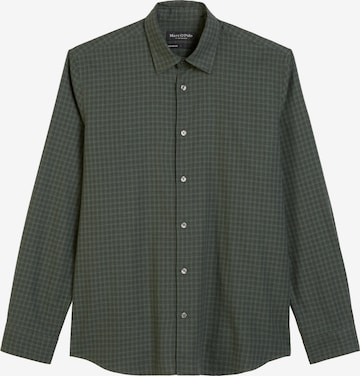 Coupe regular Chemise Marc O'Polo en vert : devant