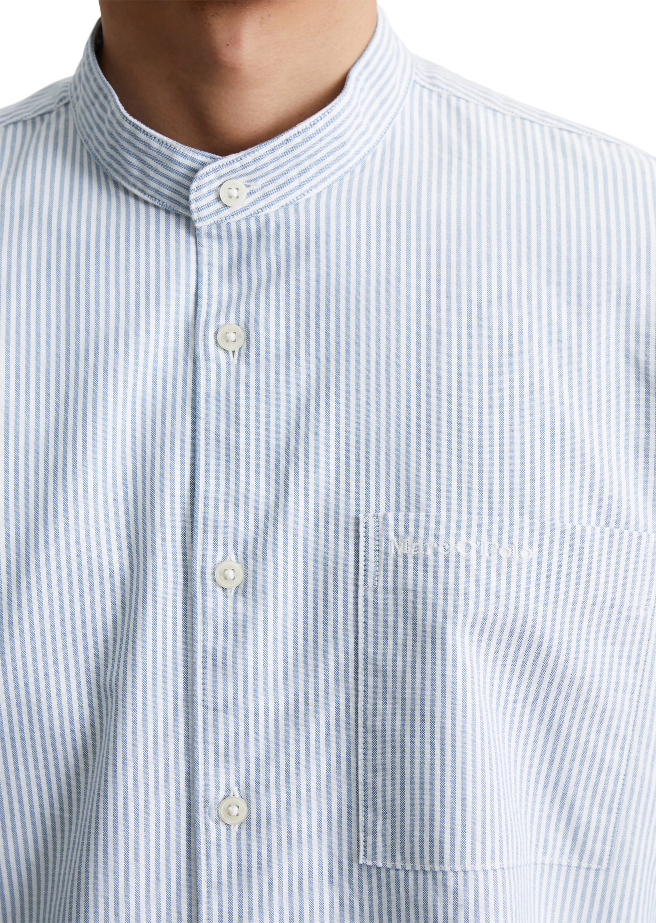 Marc O'Polo Regular Fit Hemd in Blau