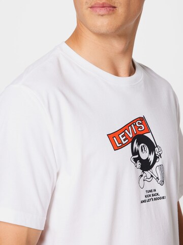 balta LEVI'S ® Marškinėliai 'Relaxed Fit Tee'