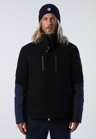 North Sails Winter Jacket 'Femund' in Black: front