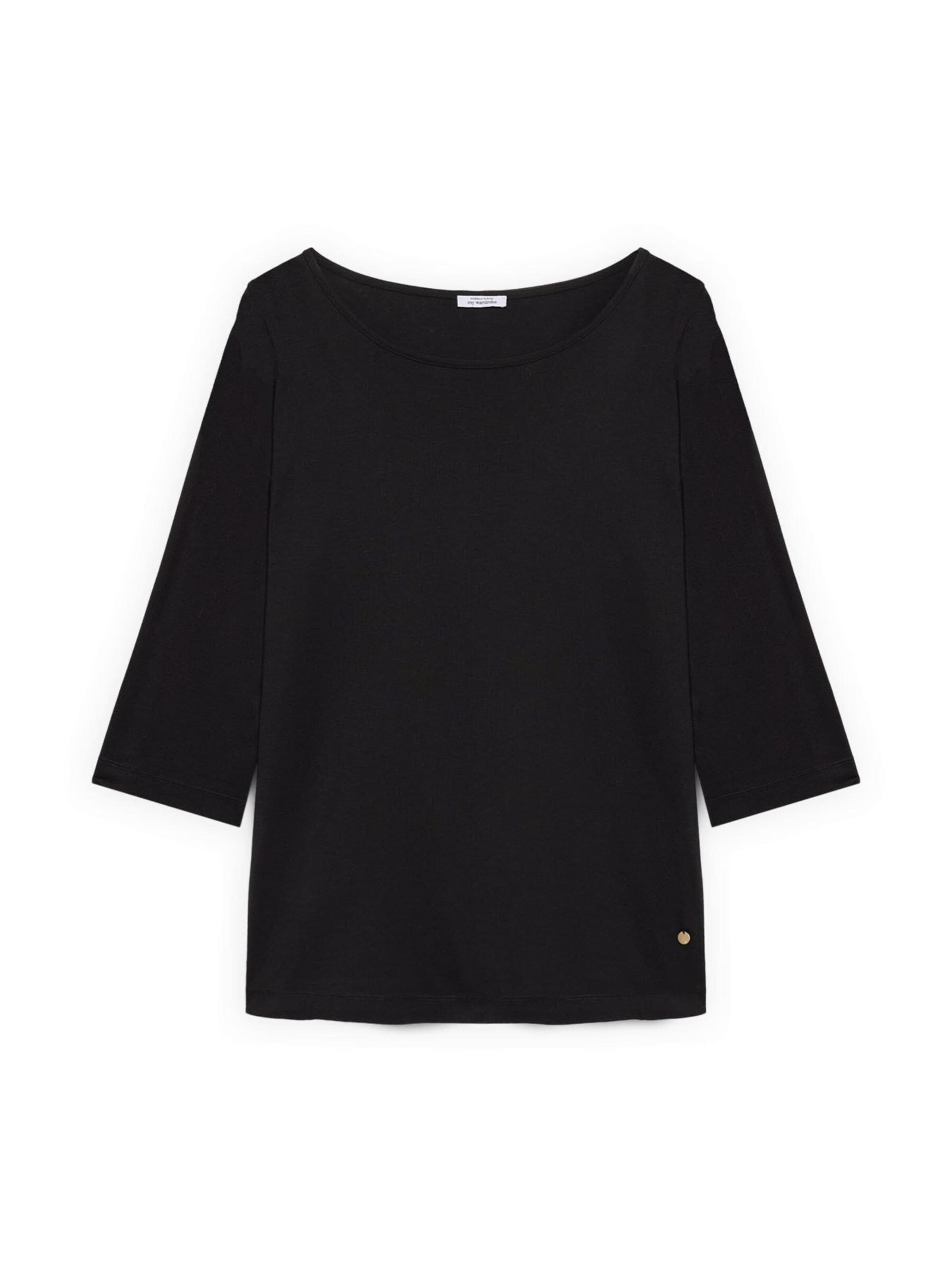 Fiorella Rubino Shirt in L-XL/Plus in Black, Item view