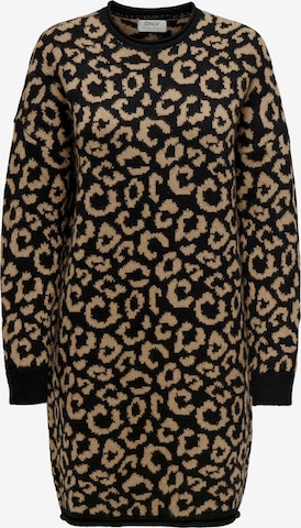 juoda ONLY Megzta suknelė 'ONLJADE': priekis