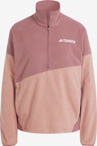 ADIDAS TERREX Sports sweatshirt in Pink: front
