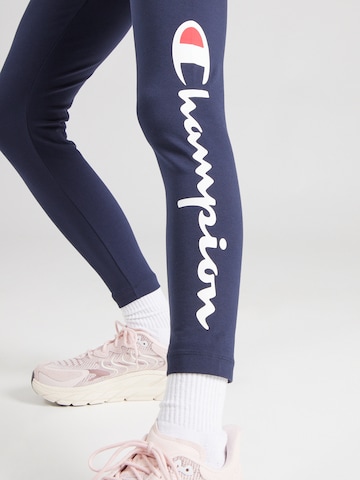 Slimfit Pantaloni di Champion Authentic Athletic Apparel in blu
